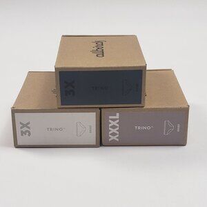 Allbirds Womens Brief Underwear Trino Blend 3-Pack 3X & XXXL Nimbus Storm Pitaya